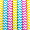 Paper straws – Colorful wave mix - decomazing.com