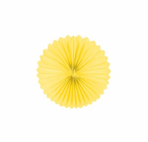 Paper Fan - Yellow - decomazing.com