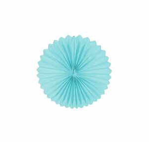 Paper Fan - Light Blue - decomazing.com