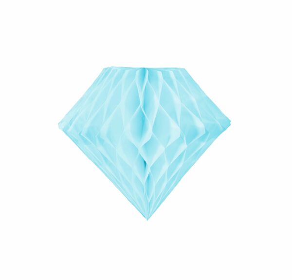 Diamant Wabenball - Hellvlau - decomazing.com